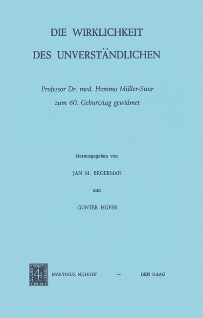 Die Wirklichkeit Des Unverständlichen - 