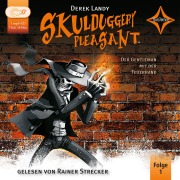 Cover-Bild zum Titel 'Skulduggery Pleasant 01. Der Gentleman mit der Feuerhand' von 'Derek Landy'