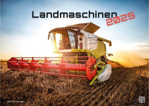 Landmaschinen - Traktor - 2025 - Kalender DIN A3 - 