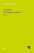 Cover-Bild zum Titel 'Philosophische Schriften. Band 4' von 'Aristoteles'