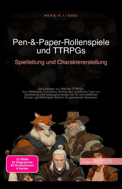 Pen-&-Paper-Rollenspiele und TTRPGs - Hera A. I. Saoi