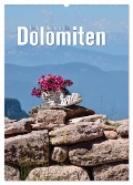 Hoch oben in den Dolomiten (Wandkalender 2024 DIN A2 hoch), CALVENDO Monatskalender - Joachim Barig