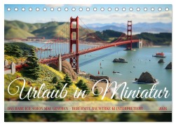 Urlaub in Miniatur (Tischkalender 2026 DIN A5 quer), CALVENDO Monatskalender - Kerstin Waurick