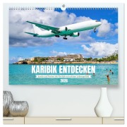 Cover-Bild zum Titel 'Karibik entdecken - Inseln und Farben der Karibik mit echtem Lebensgefühl (hochwertiger Premium Wandkalender 2026 DIN A2 quer), Kunstdruck in Hochglanz' von 'Www. Bihlmayer-Media. Com Www. Bihlmayer-Media. Com'
