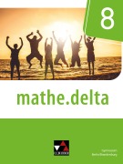Cover-Bild zum Titel 'mathe.delta Berlin/Brandenburg 8 - neu' von 'Viola Adam, Kleine, Johannes Basler, Jacqueline Pachal, Karin Lemme'
