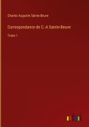 Cover-Bild zum Titel 'Correspondance de C.-A Sainte-Beuve' von 'Charles Augustin Sainte-Beuve'