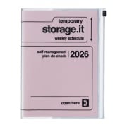 Cover-Bild zum Titel 'MARK'S 2025/26 Taschenkalender, A5 Storage.it // Pink' von ''