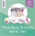 Cover-Bild zum Titel 'Stricken lernen Bild für Bild' von 'Frechverlag'