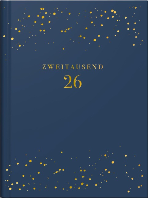 rido/idé 7013603026 | Taschenkalender Young Line Mini 2026 "Starry Night" | A6, Kunstleder - 