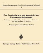 Cover-Bild zum Titel 'Zur Durchführung der gesetzlichen Pockenschutzimpfung' von ''