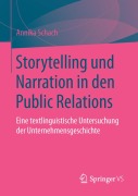 Cover-Bild zum Titel 'Storytelling und Narration in den Public Relations' von 'Annika Schach'