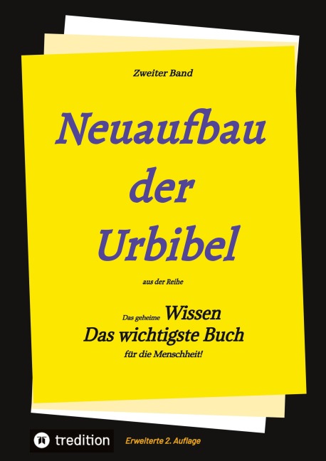2. Auflage 2. Band von Neuaufbau der Urbibel - Johannes Greber, Martin Luther