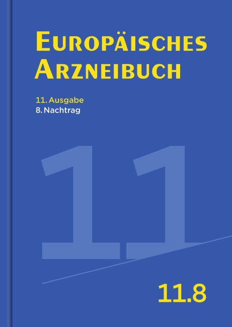 Europäisches Arzneibuch 11. Ausgabe, 8. Nachtrag - 