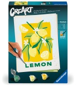 Cover-Bild zum Titel 'CreArt, Malen nach Zahlen Adults Trend - Zitronen' von ''