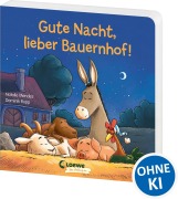 Cover-Bild zum Titel 'Gute Nacht, lieber Bauernhof!' von 'Natalie Mendes'