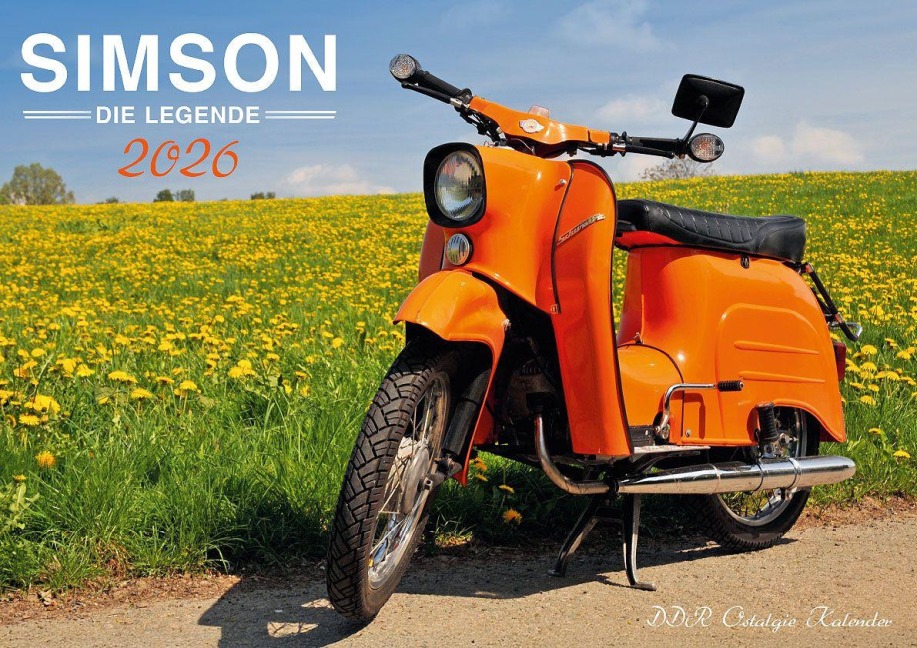 Simson Kleinkrafträder Kalender 2026 - 