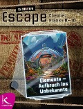 Cover-Bild zum Titel '45 Minuten Escape - Elementa: Aufbruch ins Unbekannte' von 'Ronald Hild, Petra Wlotzka'