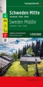 Cover-Bild zum Titel 'freytag & berndt Straßenkarte Schweden Mitte 1:250.000' von ''