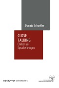 Cover-Bild zum Titel 'Close Talking' von 'Donata Schoeller'