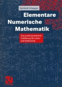 Cover-Bild zum Titel 'Elementare Numerische Mathematik' von 'Berthold Schuppar'
