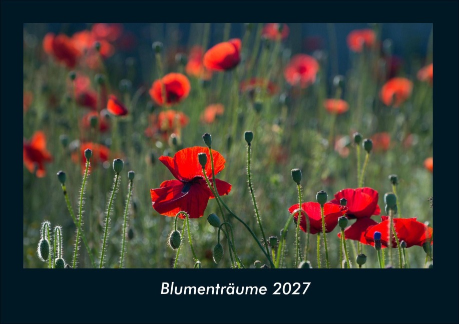 Blumenträume 2027 Fotokalender DIN A4 - Tobias Schmitt, Kevin Heber