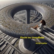 Cover-Bild zum Titel 'Flucht ins Unendliche' von 'Peter Kapra'