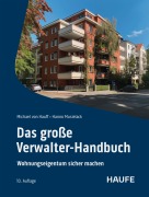 Cover-Bild zum Titel 'Das große Verwalter-Handbuch' von 'Michael Hauff, Hanno Musielack'