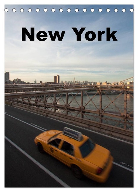 New York (Tischkalender 2024 DIN A5 hoch), CALVENDO Monatskalender - Jeanette Dobrindt
