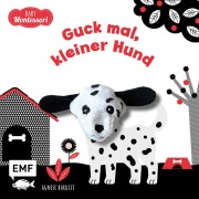 Cover-Bild zum Titel 'Kontrastbuch für Babys mit Fingerpuppe: Guck mal, kleiner Hund' von 'Agnese Baruzzi, Ingrid Ickler'