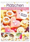 Cover-Bild zum Titel 'Plätzchen. Kekse für das ganze Jahr! (Tischkalender 2026 DIN A5 hoch), CALVENDO Monatskalender' von 'Rose Hurley'