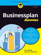 Cover-Bild zum Titel 'Businessplan für Dummies' von 'Paul Tiffany, Steven D. Peterson'