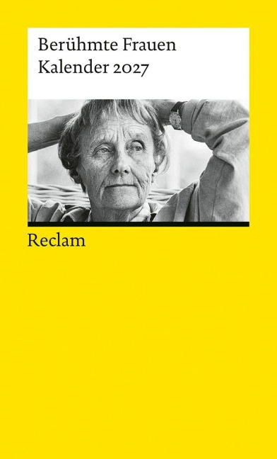 Berühmte Frauen. Kalender 2027 - 