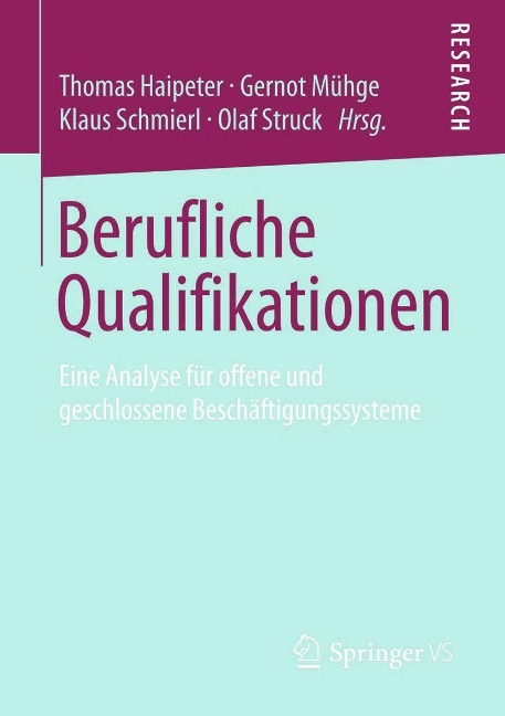 Berufliche Qualifikationen - 