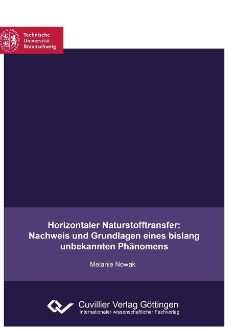Horizontaler Naturstofftransfer: Nachweis und Grundlagen eines bislang unbekannten Phänomens - 
