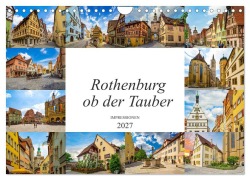Cover-Bild zum Titel 'Rothenburg ob der Tauber Impressionen (Wandkalender 2027 DIN A4 quer), CALVENDO Monatskalender' von 'Dirk Meutzner'