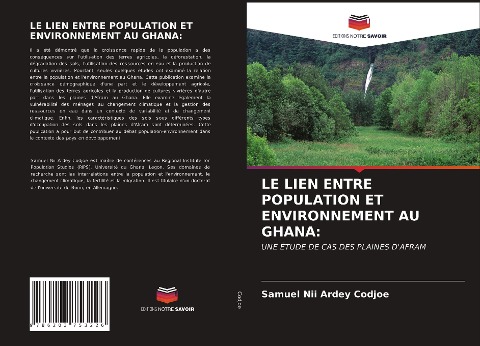 LE LIEN ENTRE POPULATION ET ENVIRONNEMENT AU GHANA: - Samuel Nii Ardey Codjoe