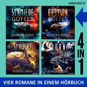 Cover-Bild zum Titel 'Die kosmische Schmiede - Komplettlesung' von 'Brandon Q. Morris'