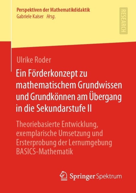 Ein Förderkonzept zu mathematischem Grundwissen und Grundkönnen am Übergang in die Sekundarstufe II - Ulrike Roder