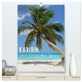 Karibik - Sonne, Strand und Palmen (hochwertiger Premium Wandkalender 2025 DIN A2 hoch), Kunstdruck in Hochglanz - M. Polok M. Polok