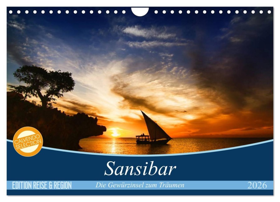 Sansibar (Wandkalender 2026 DIN A4 quer), CALVENDO Monatskalender - (C) Thomas Deter
