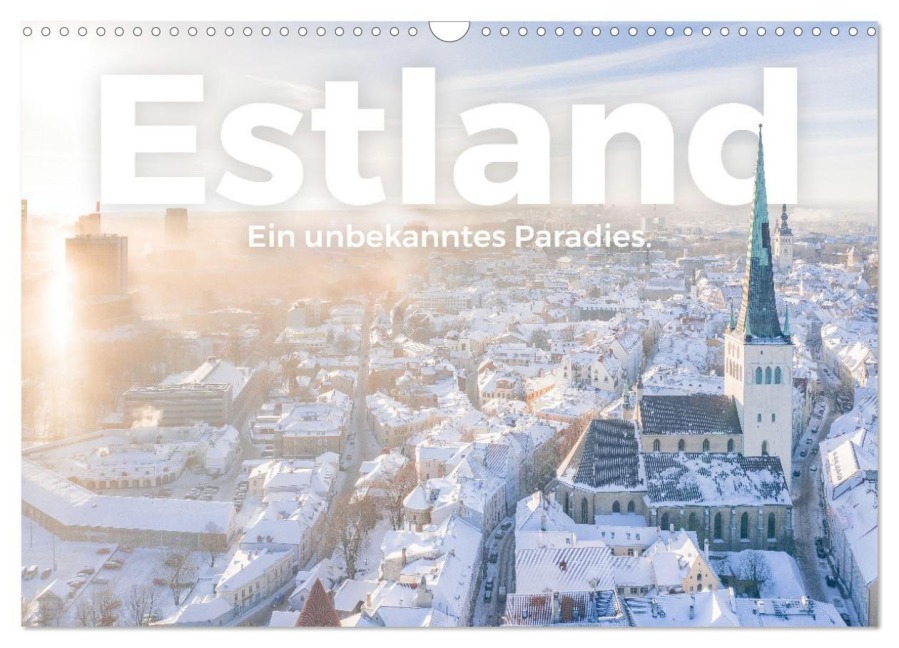 Estland - Ein unbekanntes Paradies. (Wandkalender 2027 DIN A3 quer), CALVENDO Monatskalender - M. Scott