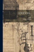 Cover-Bild zum Titel 'Lexicon...' von 'Thomas Gaisford'