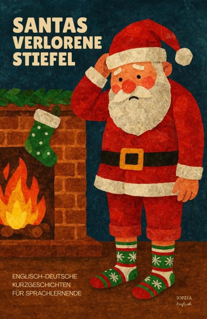 Santas Verlorene Stiefel: Englisch-Deutsche Kurzgeschichten für Sprachlernende - Iopeia English