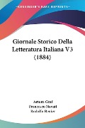 Giornale Storico Della Letteratura Italiana V3 (1884) - Arturo Graf, Francesco Novati, Rodolfo Renier