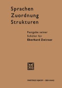 Cover-Bild zum Titel 'Sprachen - Zuordnung - Strukturen' von 'Eberhard Zwirner'