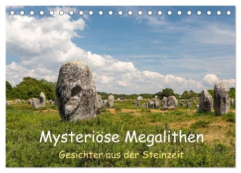 Mysteriöse Megalithen (Tischkalender 2025 DIN A5 quer), CALVENDO Monatskalender - Etienne Benoît