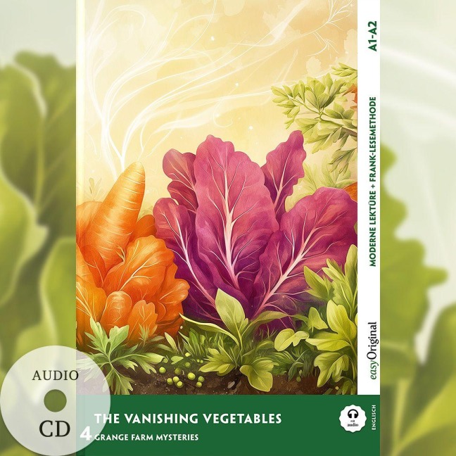 The Vanishing Vegetables - Englische Krimi-Lektüre A1-A2 (+ Audio-CD) - Carolyn Marsh