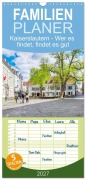 Cover-Bild zum Titel 'Familienplaner 2027 - Kaiserslautern - Wer es findet, findet es gut mit 5 Spalten (Wandkalender, 21 x 45 cm) CALVENDO' von 'Thomas Bartruff'