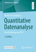 Cover-Bild zum Titel 'Quantitative Datenanalyse' von 'Markus Tausendpfund'