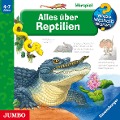 Cover-Bild zum Titel 'Wieso? Weshalb? Warum? Alles über Reptilien' von 'Patricia Mennen'